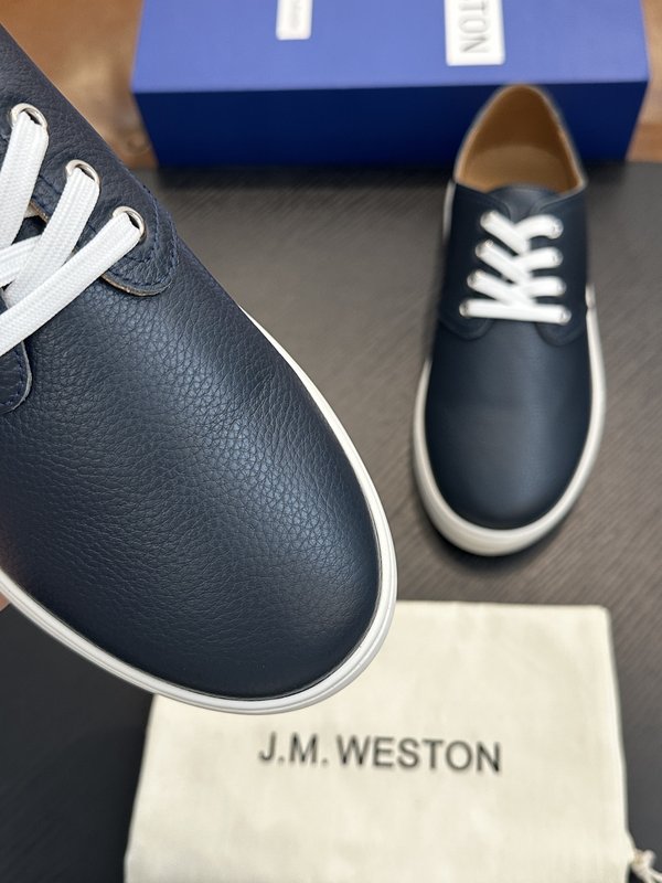 J.M.WESTON 남성 레이스업 캐주얼 운동화 001-286803