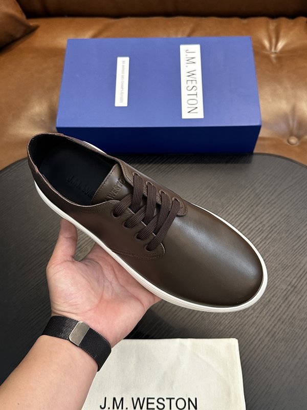 J.M.Weston 클래식 남성 레이스업 운동화 001-286808