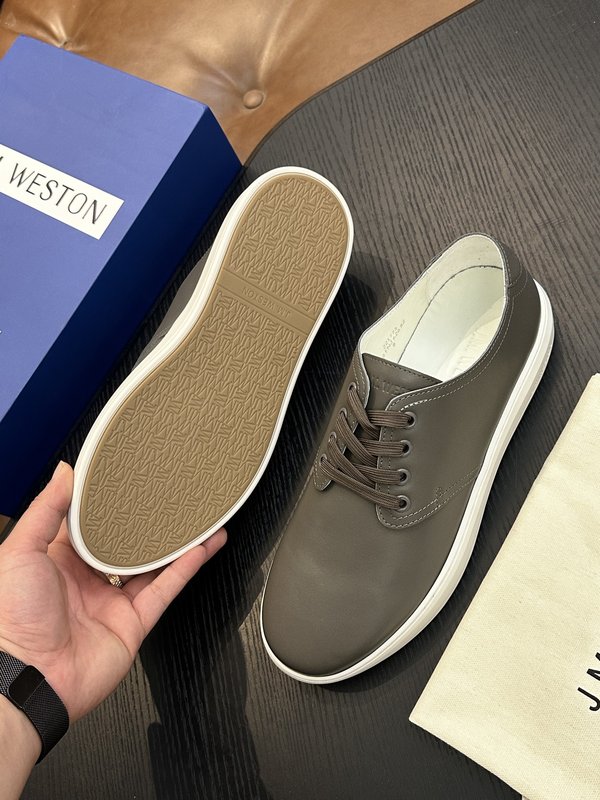 J.M.Weston 클래식 남성 레이스업 캐주얼 운동화 001-286809