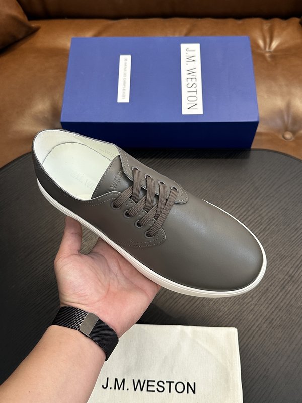 J.M.Weston 클래식 남성 레이스업 캐주얼 운동화 001-286809