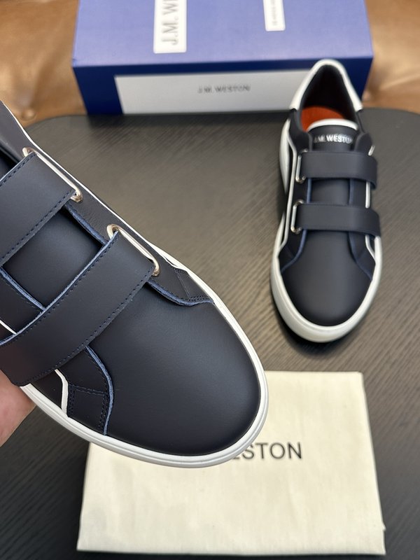 J.M.Weston 남성 레이스업 캐주얼 스니커즈 001-286811