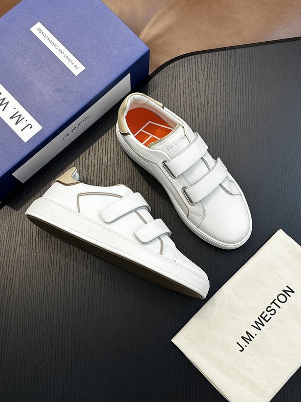 J.M.Weston 클래식 남성 레이스업 캐주얼 운동화 001-286812