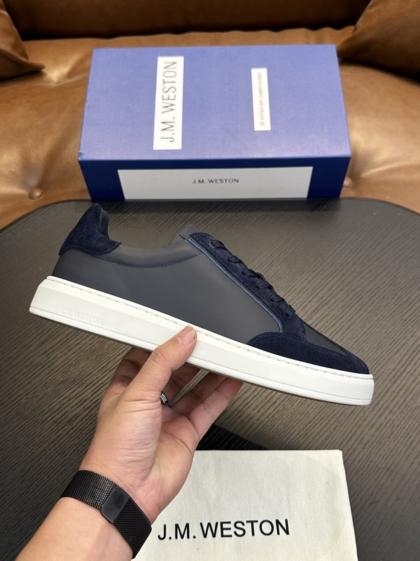 J.M. Weston 남성 레이스업 스니커즈 001-286813