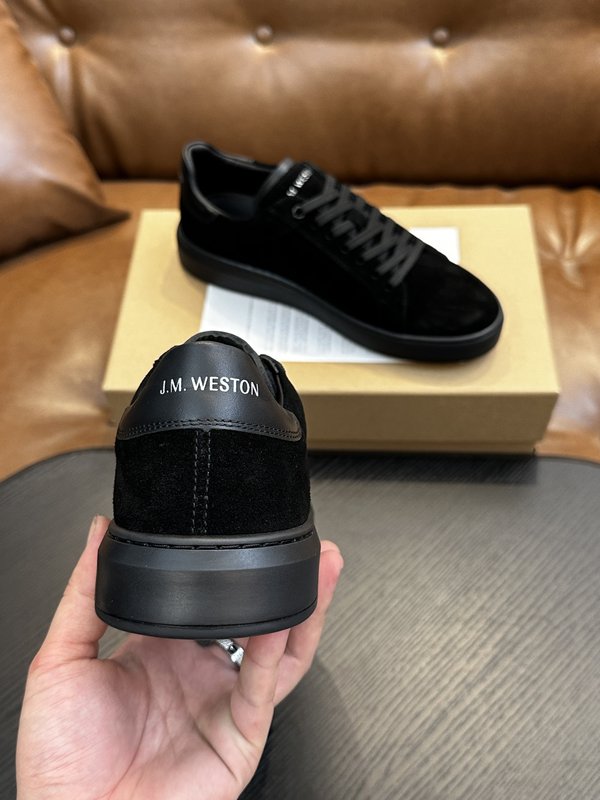 J.M.Weston 남성 레이스업 스니커즈 클래식 스포 001-286825