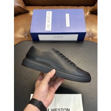 J.M. Weston 클래식 남성 레이스업 운동화 001-286838