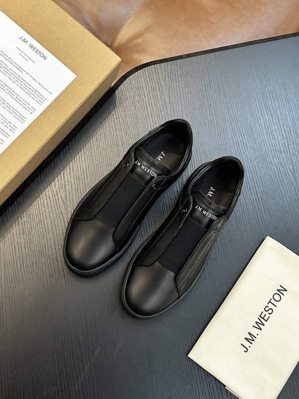 J.M. Weston 클래식 남성 레이스업 캐주얼 운동 001-286843