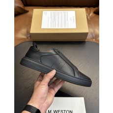 J.M. Weston 클래식 남성 레이스업 캐주얼 운동 001-286843