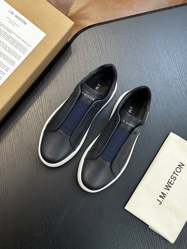 J.M. Weston 클래식 남성 레이스업 스니커즈 001-286845