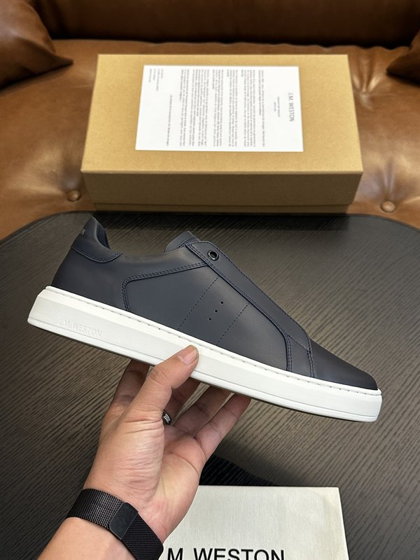 J.M. Weston 클래식 남성 레이스업 스니커즈 001-286845