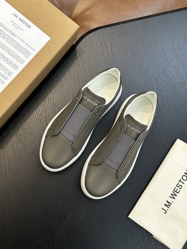 J.M.WESTON 남성 레이스업 캐주얼 운동화 001-286847