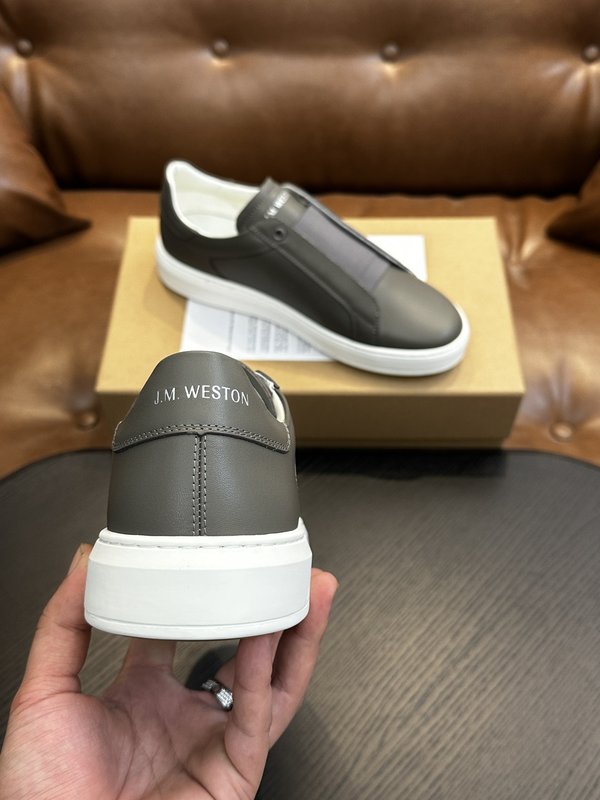 J.M.WESTON 남성 레이스업 캐주얼 운동화 001-286847