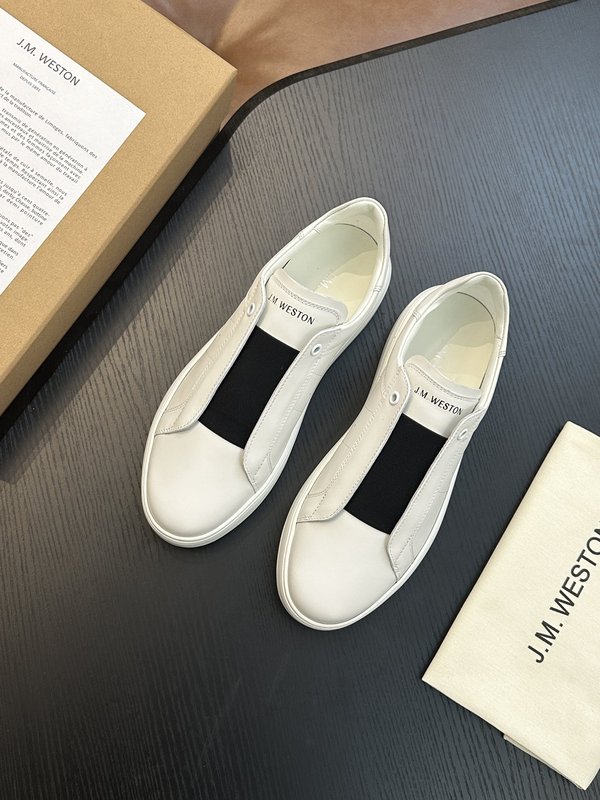 J.M. Weston 클래식 남성 레이스업 캐주얼 운동 001-286848