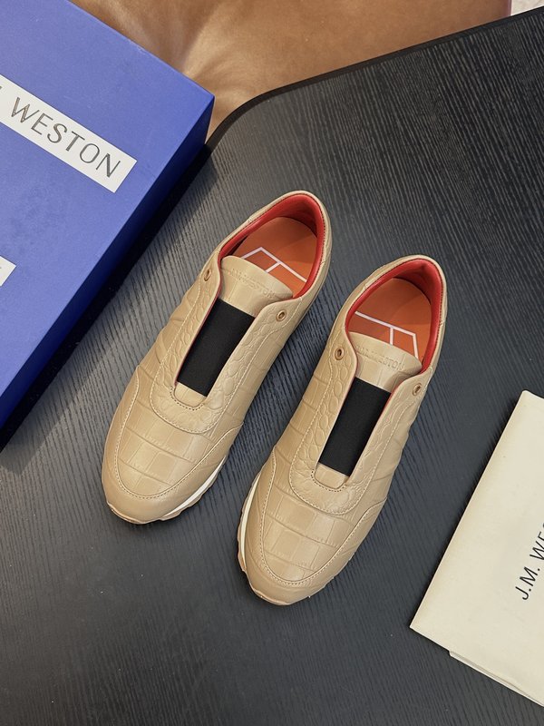J.M. Weston 클래식 남성 캐주얼 스니커즈 001-286873