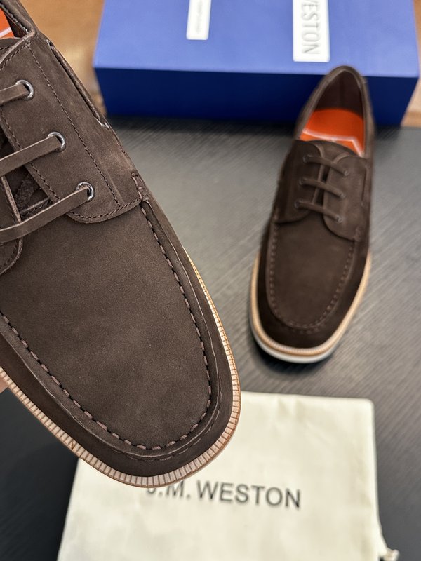 J.M.Weston 남성 레이스업 캐주얼 스니커즈 001-286876