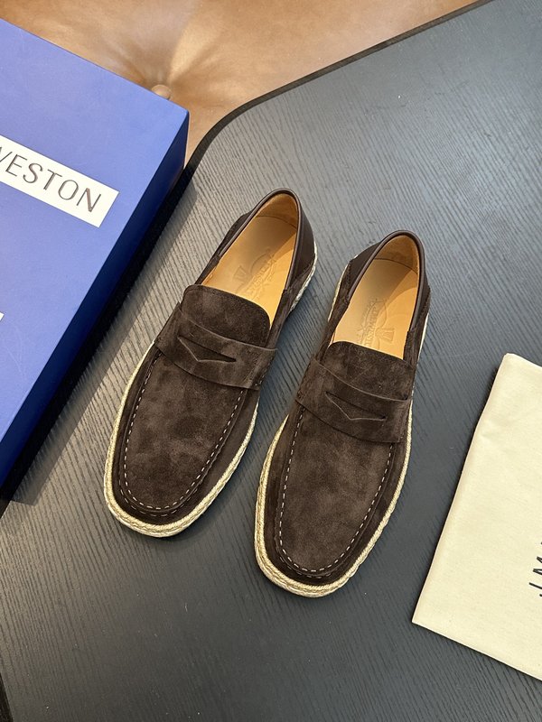 J.M. Weston 클래식 남성 레이스업 스니커즈 001-286882