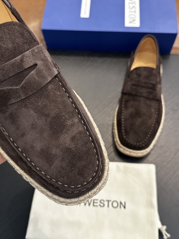 J.M. Weston 클래식 남성 레이스업 스니커즈 001-286882