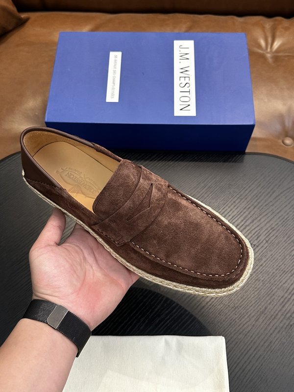 J.M. WESTON 남성 클래식 스니커즈 001-286883