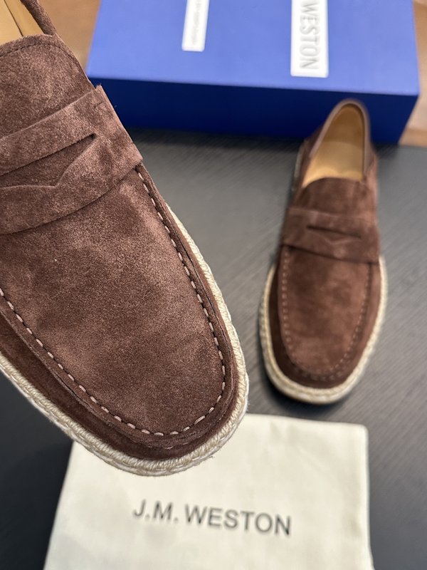J.M. WESTON 남성 클래식 스니커즈 001-286883