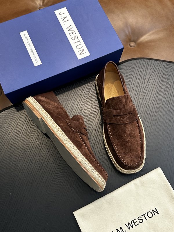 J.M. WESTON 남성 클래식 스니커즈 001-286883