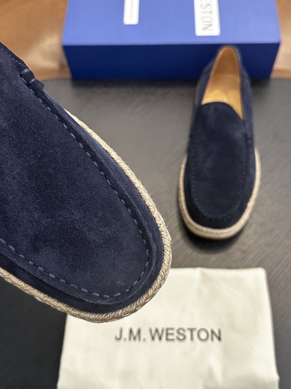 J.M.Weston 남성 레이스업 캐주얼 운동화 001-286886