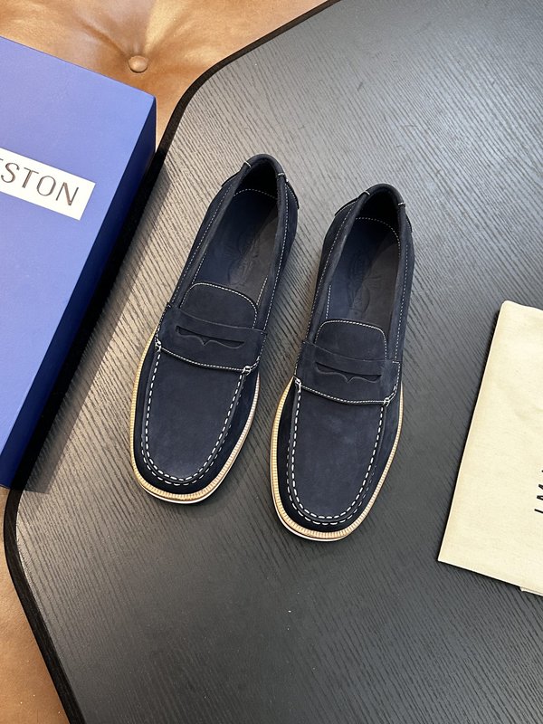J.M.Weston 클래식 남성 레이스업 캐주얼 운동화 001-286892