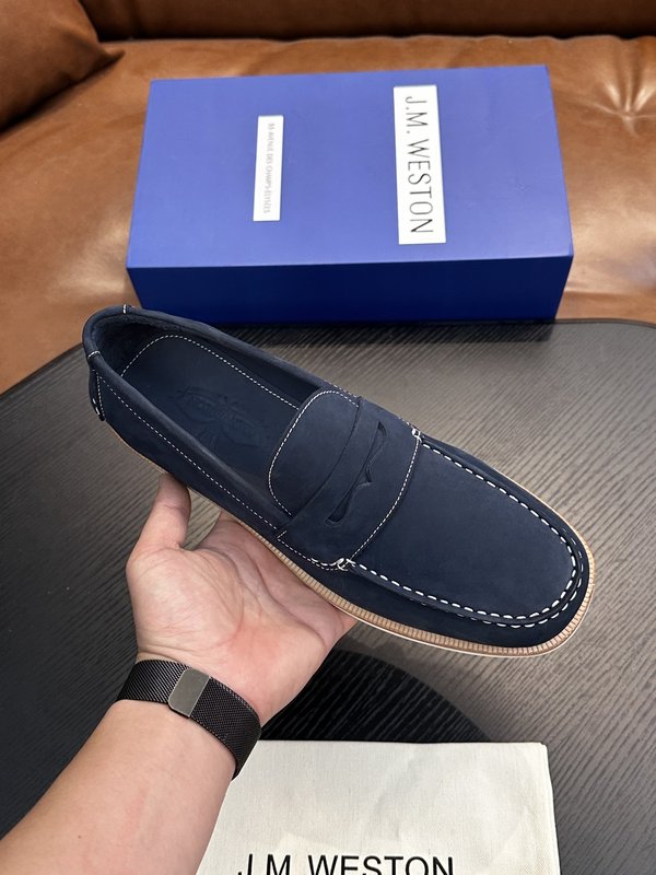 J.M.Weston 클래식 남성 레이스업 캐주얼 운동화 001-286892
