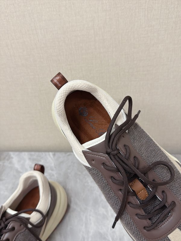 Loro Piana 고급 캐주얼 스니커즈 (올드머니 스 001-286898