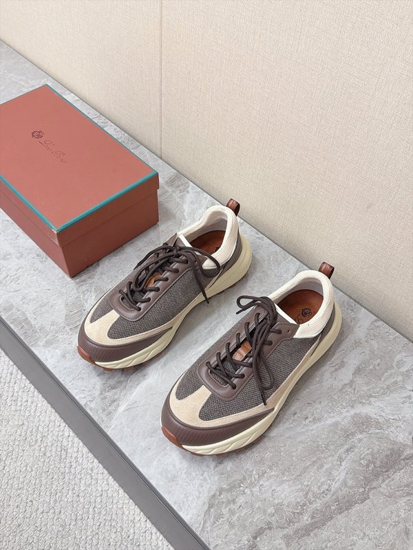 Loro Piana 고급 캐주얼 스니커즈 (올드머니 스 001-286898
