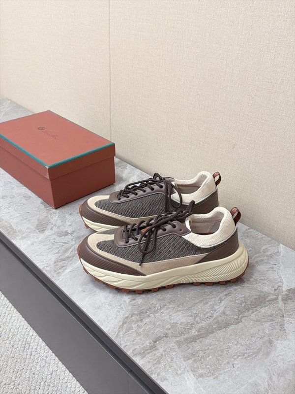 Loro Piana 고급 캐주얼 스니커즈 (올드머니 스 001-286898