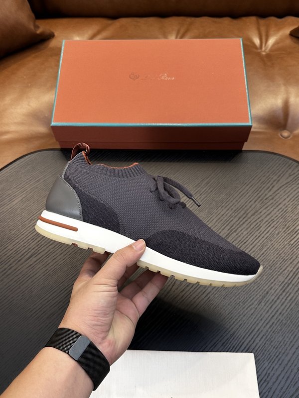 Loro Piana 공식 홈페이지 동일 니트 운동화 001-286921