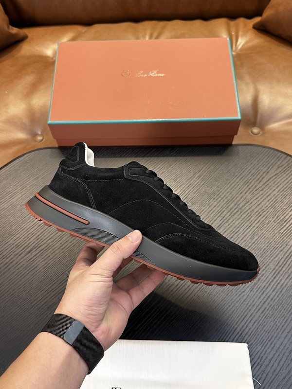 Loro Piana 운동화 검정색 001-286922