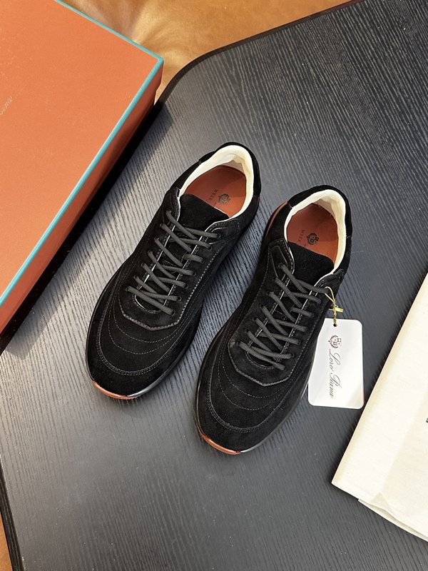 Loro Piana 운동화 검정색 001-286922