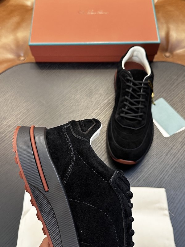 Loro Piana 운동화 검정색 001-286922