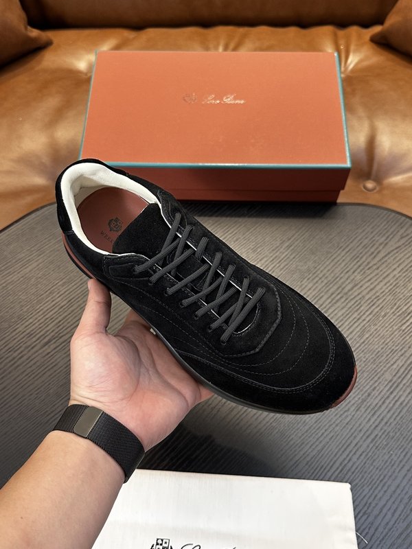 Loro Piana 운동화 검정색 001-286922