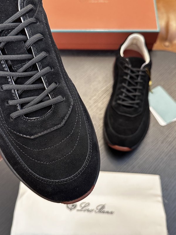 Loro Piana 운동화 검정색 001-286922