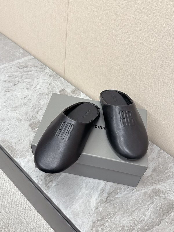 발렌시아가 최신 런웨이 커플 슬리퍼 001-286960