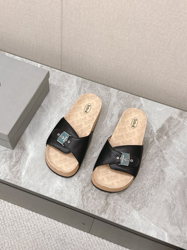 발렌시아가 X Scholl 콜라보 코르크 밑창 비르켄 001-286964
