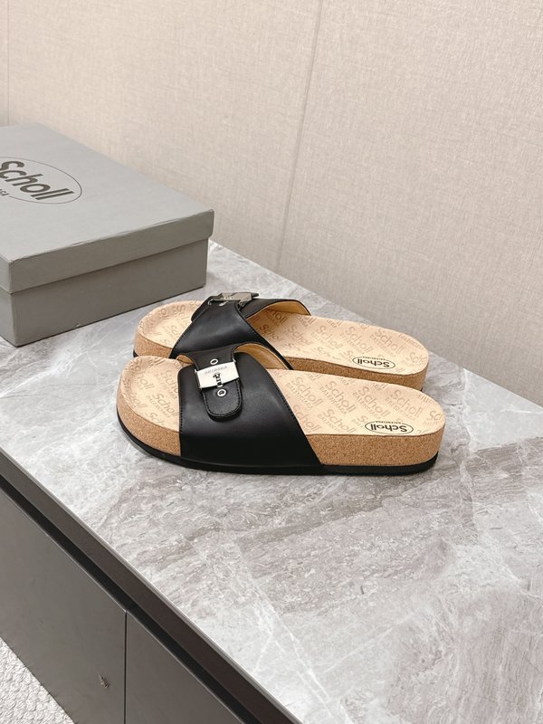 발렌시아가 X Scholl 콜라보 코르크 밑창 비르켄 001-286964