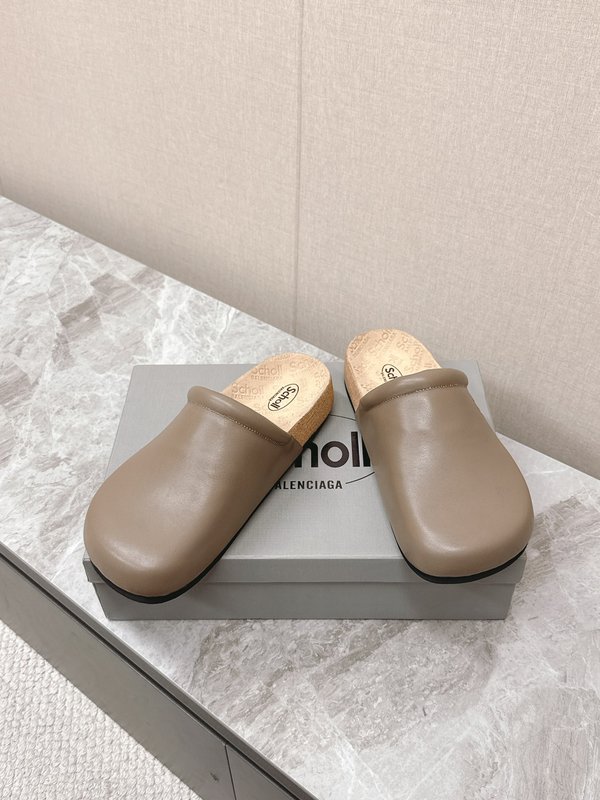 발렌시아가 X Scholl 콜라보 코르크 밑창 비르켄 001-286966