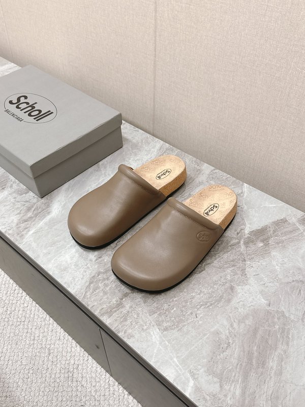 발렌시아가 X Scholl 콜라보 코르크 밑창 비르켄 001-286966