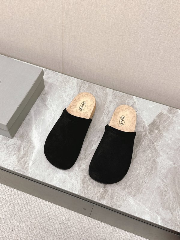 발렌시아가 숄 콜라보 코르크 밑창 슬리퍼 001-286968