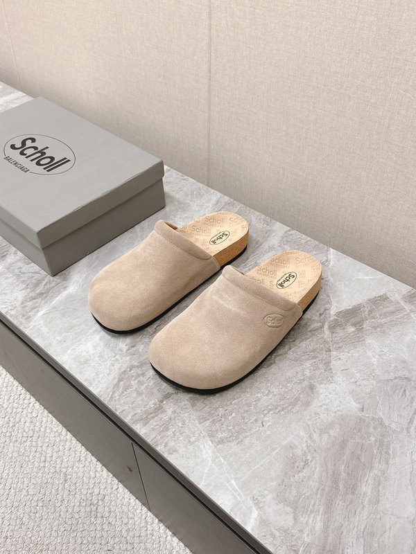 발렌시아가 X Scholl 콜라보 코르크 바닥 버켄 샌 001-286969
