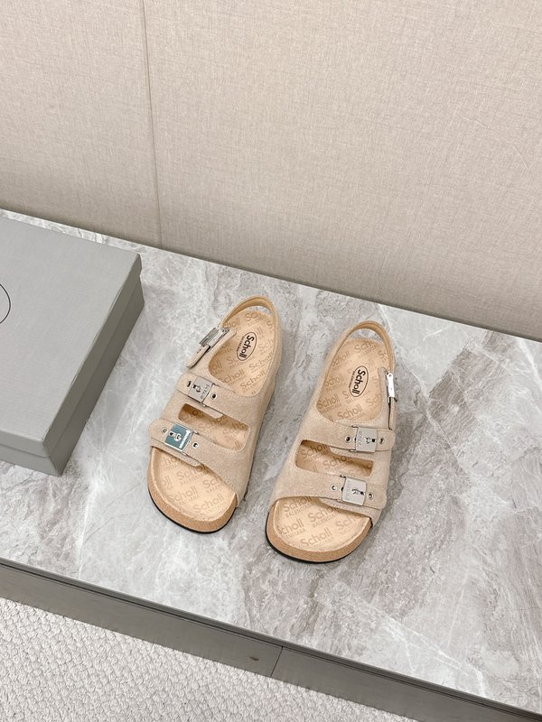 발렌시아가 X Scholl 콜라보 코르크 밑창 버켄 샌 001-286970