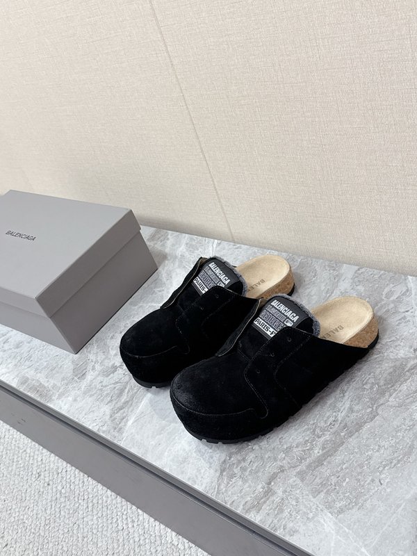 발렌시아가 빈티지 버켄 뮬 슬리퍼 001-286989