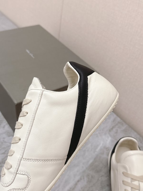 Rick Owens 커플 레트로 슬림 밑창 데치니 운동 001-287026