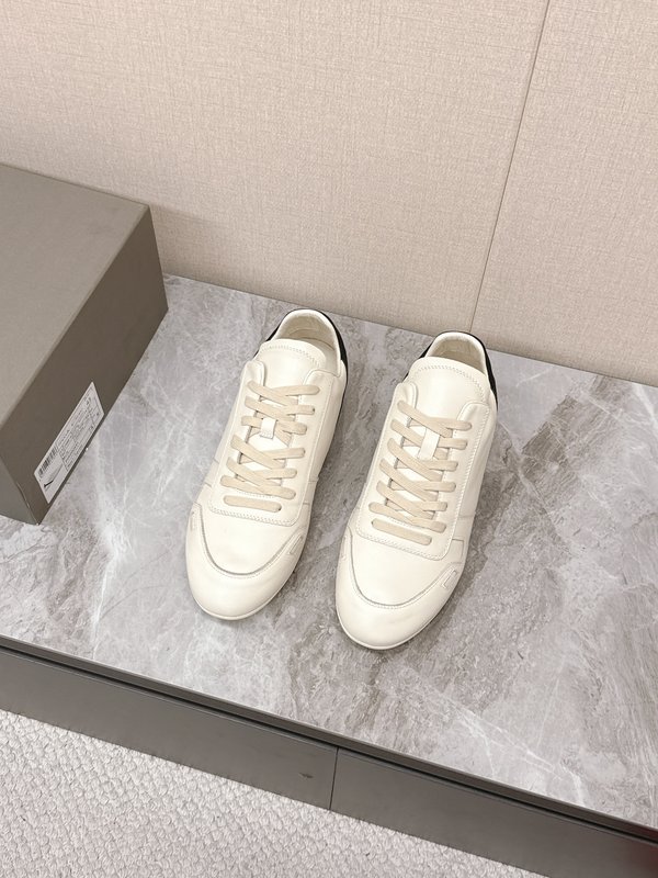 Rick Owens 커플 레트로 슬림 밑창 데치니 운동 001-287026