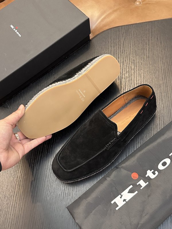 Kiton 남성 소가죽 운동화 오리지널 밑창 1:1 001-287100