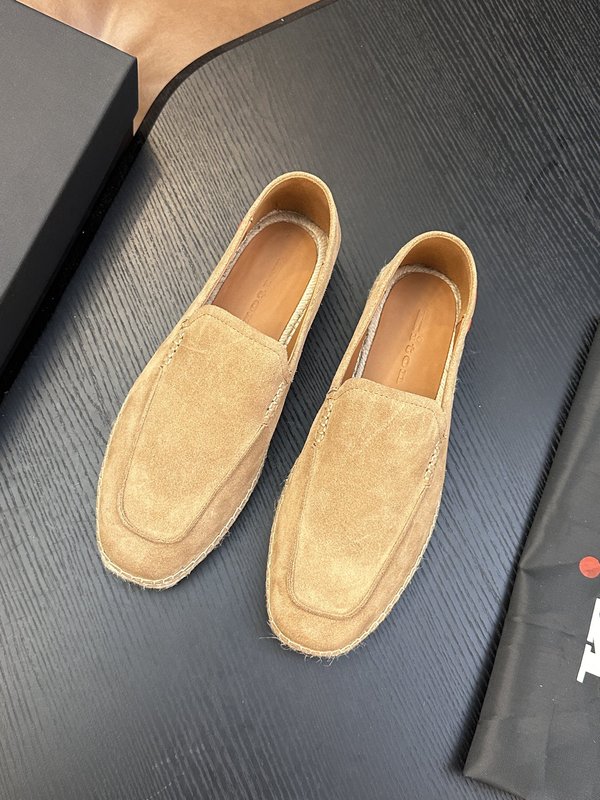Kiton 남성 송아지 가죽 운동화 001-287105