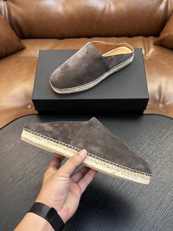 Kiton 남성 소가죽 운동화 001-287110