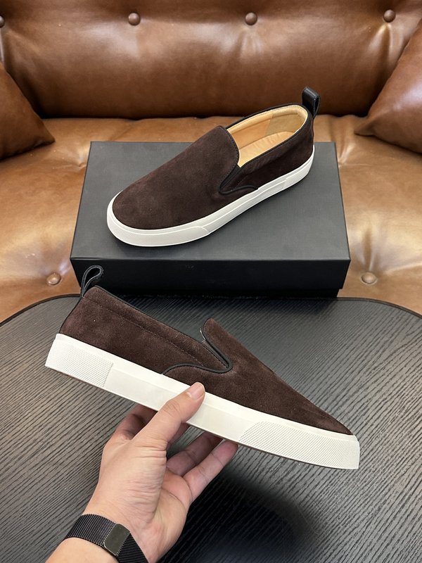 Kiton 남성용 송아지가죽 운동화 001-287114